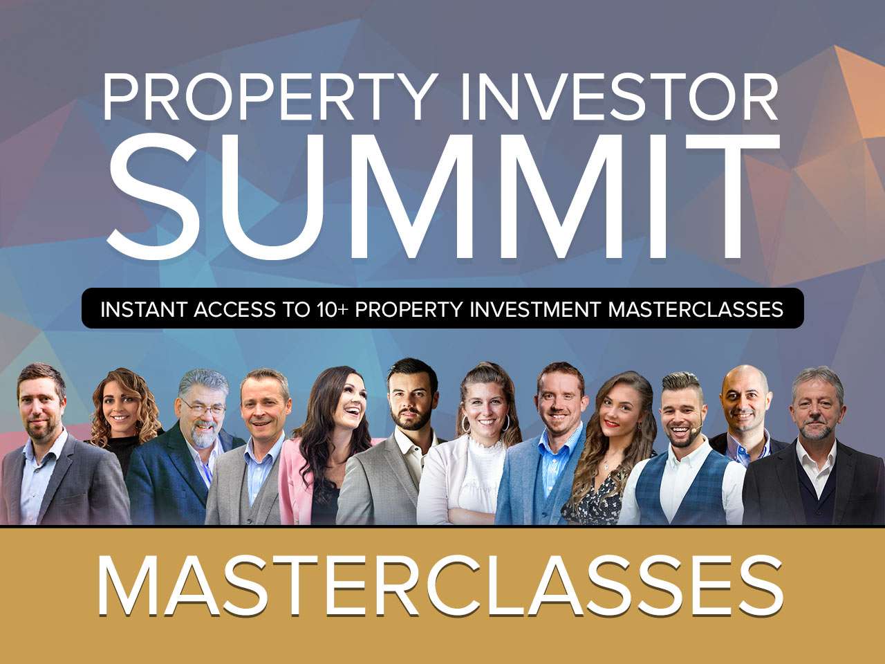 Property Investor Summit Masterclasses Banner